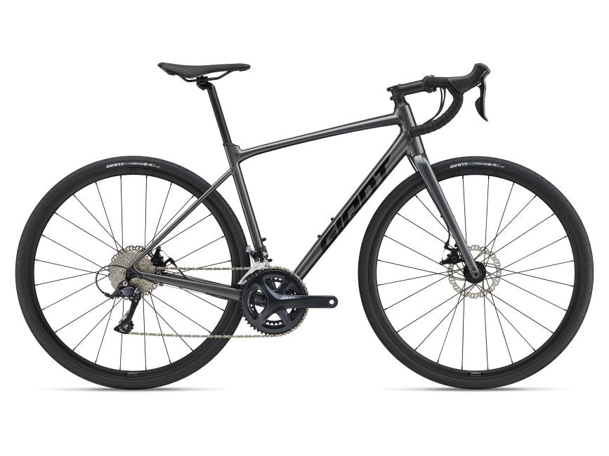 BICICLETA RUTA GIANT CONTEND AR BLACK CHROME M