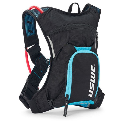 MOCHILA DE HIDRATACIÓN USWE MTB HYDRO 3 AZUL/NEGRO 3LT cargo / 2LT hidratación