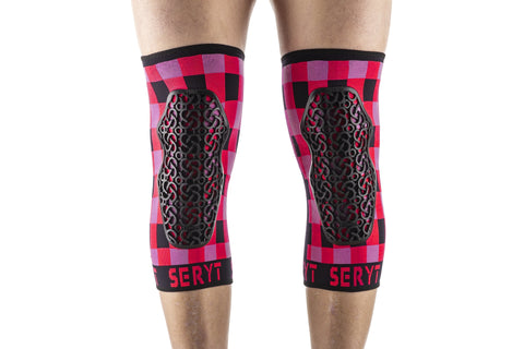 RODILLERA SERYT CHECKER PINK
