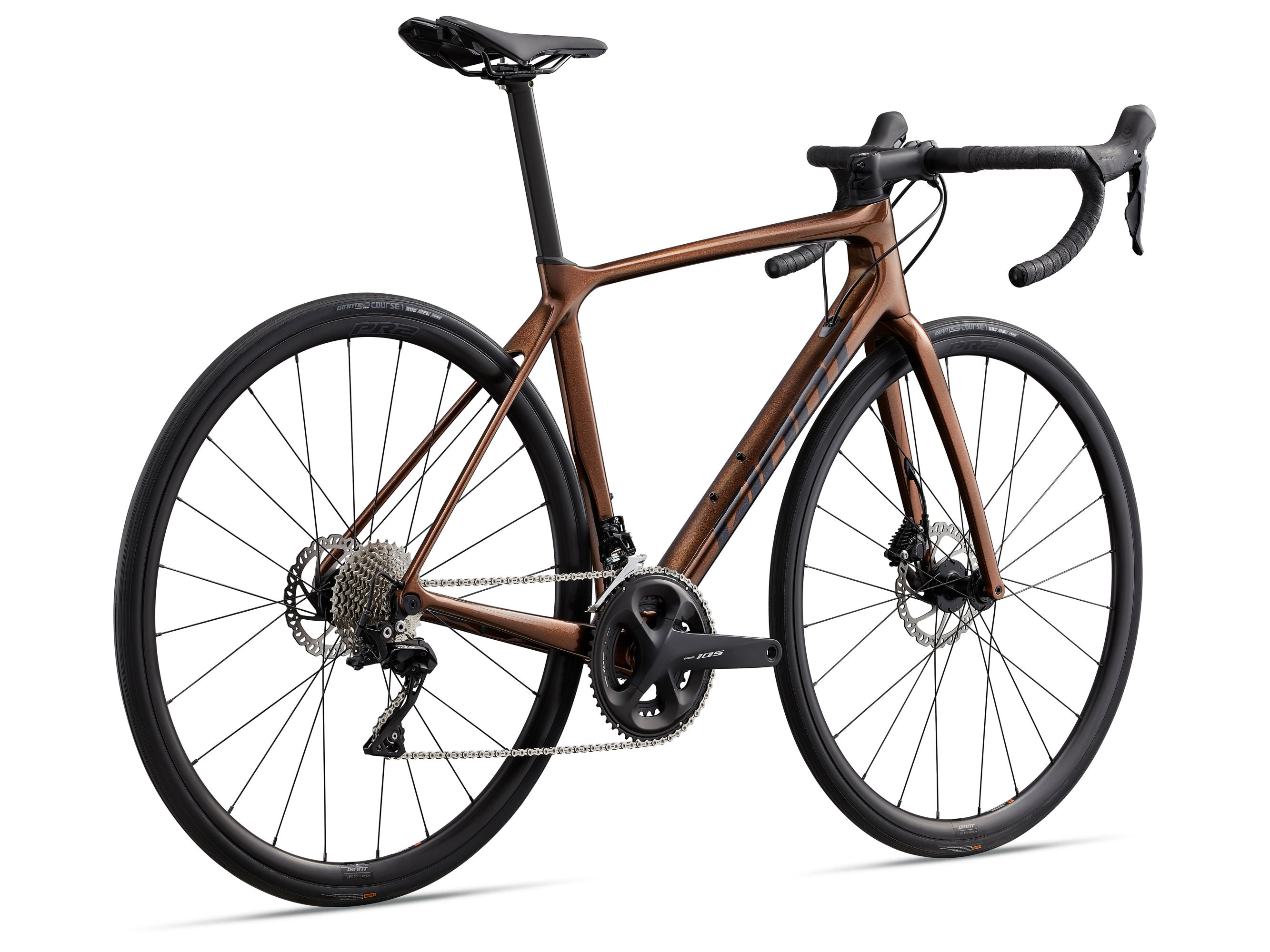 BICICLETA RUTA GIANT TCR ADVANCED 2 DISC-KOM