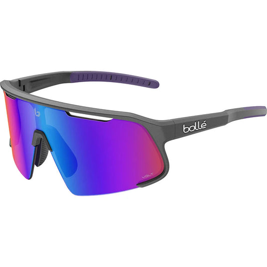 LENTES BOLLÉ SPEEDCHASER Titanium Matte Volt Ultraviolet 2 mm