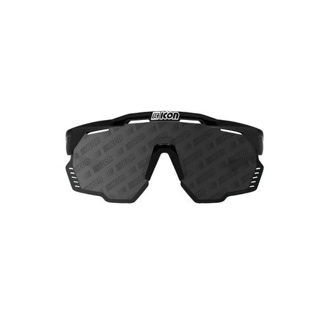LENTES SCICON AEROSHADE KUNKEN MONOGRAM BLACK LENS MONOGRAM MULTIIMIRROR SILVER