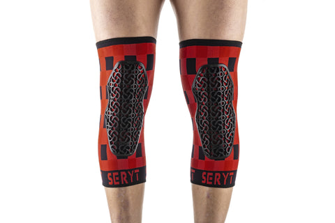 RODILLERA SERYT CHECKER RED