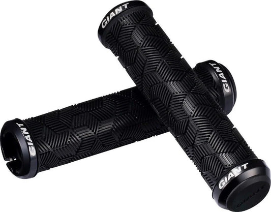 PUÑOS GIANT  TACTAL DOUBLE LOCK-ON GRIP BLACK
