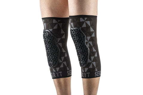 RODILLERA SERYT ARLECCHINO GREY BLACK
