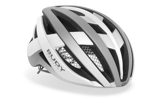 CASCO RUDY PROJECT VENGER WHITE/SILVER MATTE TALLA S