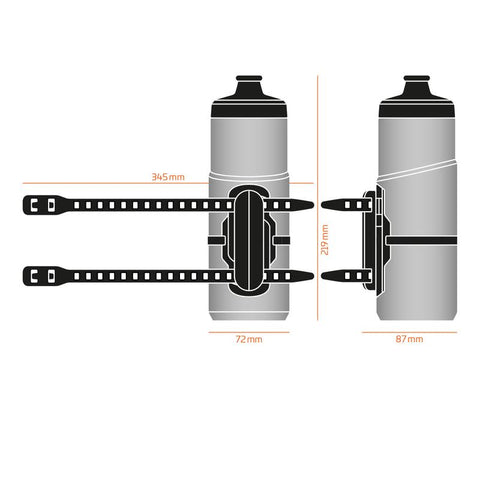 BOTELLA TWIST SET UNIBASE 600ML