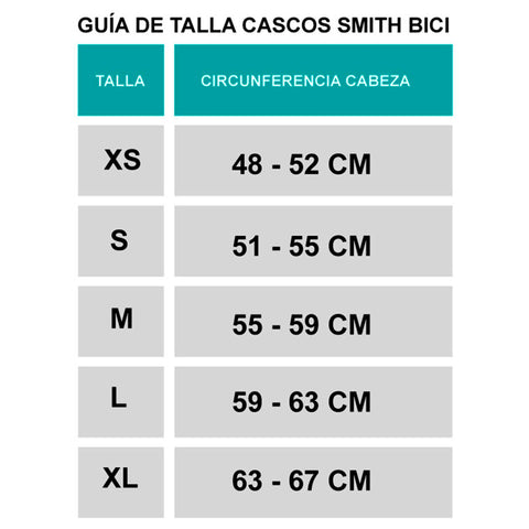 CASCO BICICLETA SMITH