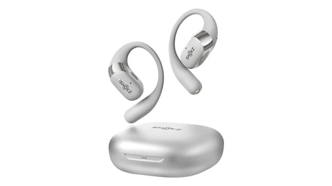 AUDÍFONOS SHOKZ OPENFIT 2 PLUS SILVER