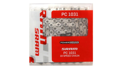 Cadena SRAM PC1031 10V 114 Links Plateado