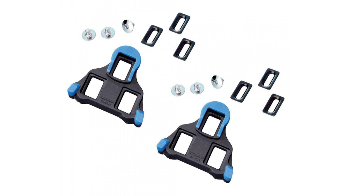 Calas Shimano SPD SM-SH12 2 Grados (Azul)