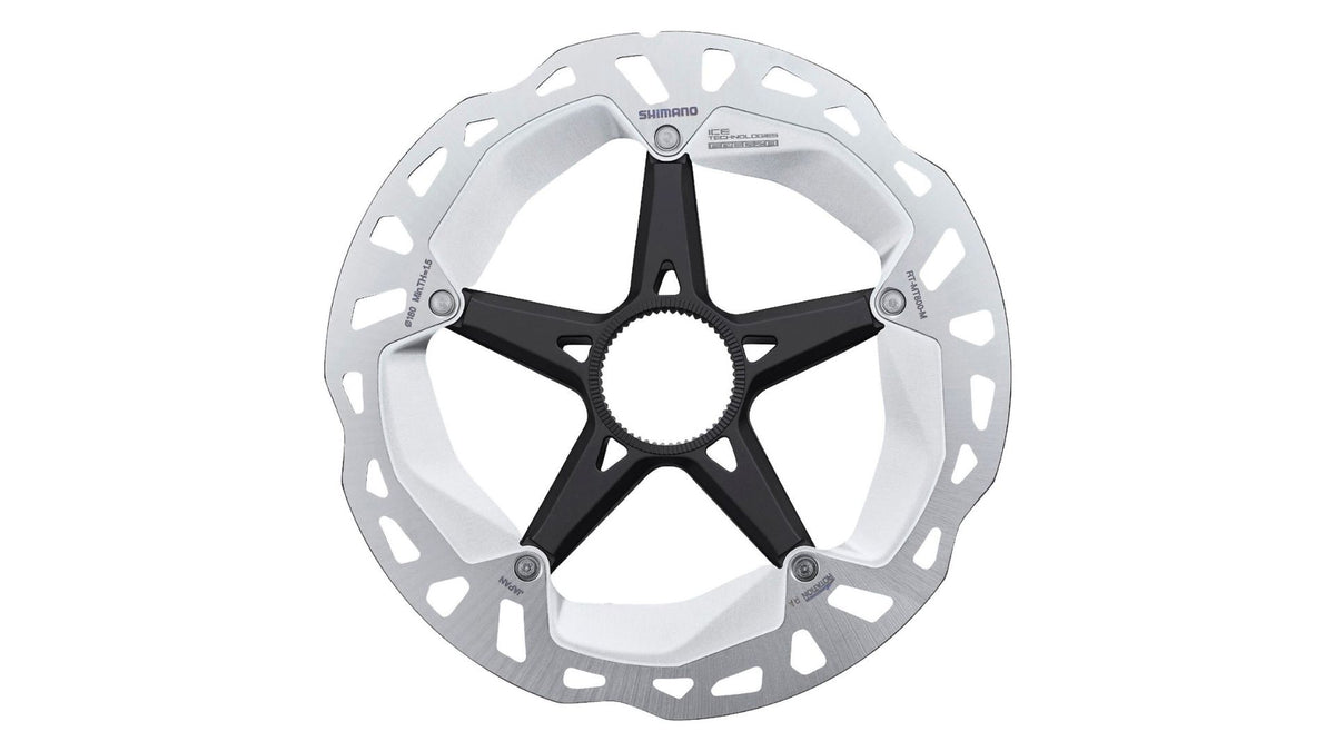 Rotor Freno Disco Shimano RT-MT800 M 180mm Lock Ring Serration