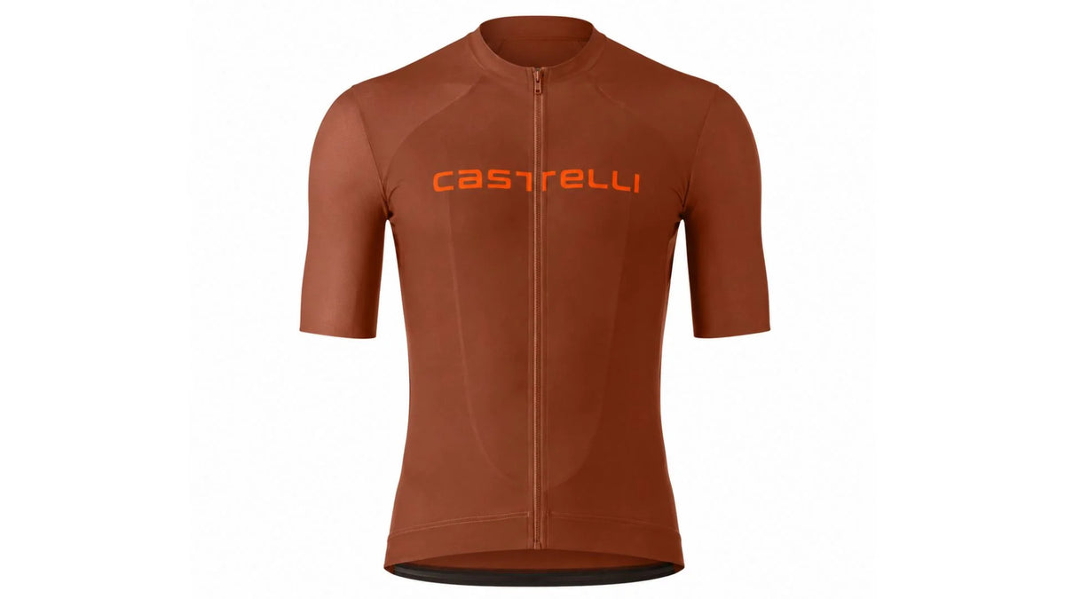 Jersey Castelli Prologo Lite Deep Mocha
