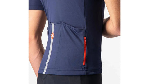 Jersey Castelli Classifica Azul