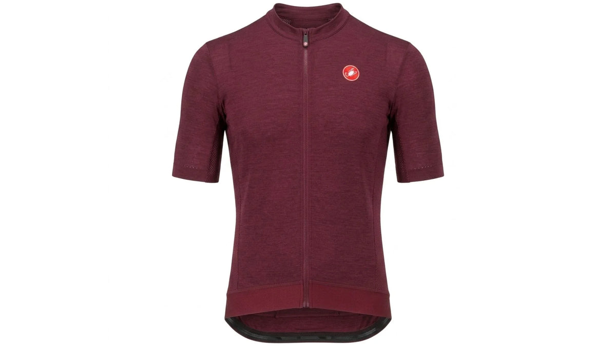 Jersey Castelli Essenza Vinotinto