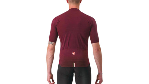 Jersey Castelli Essenza Vinotinto