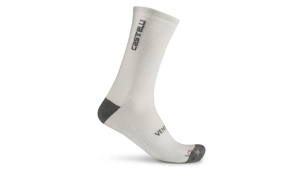 Calcetin Castelli Venti Soft Mer Sock Blanco