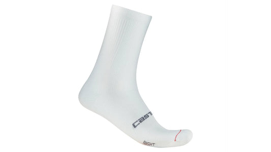 CALCETINES CASTELLI ESPRESSO 18 SOCK BLANCO