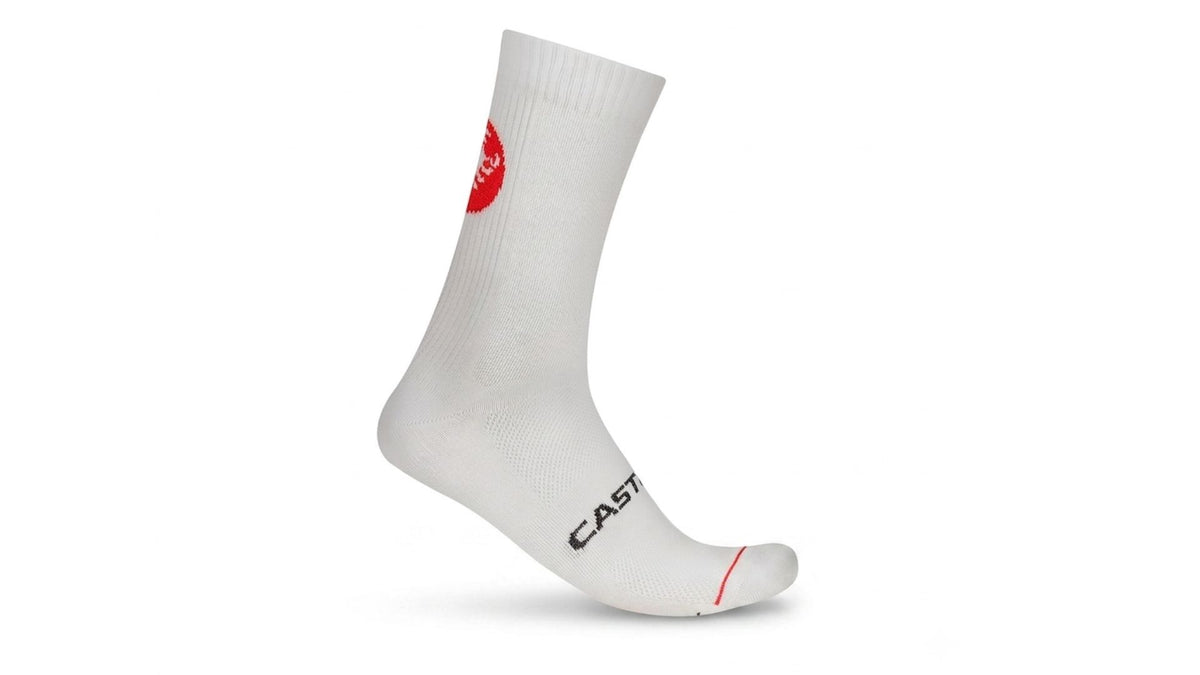 Calcetines Castelli Entrata 18 Blanco