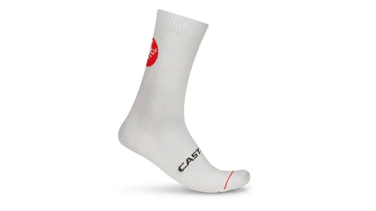 Calcetines Castelli Entrata 18 Blanco