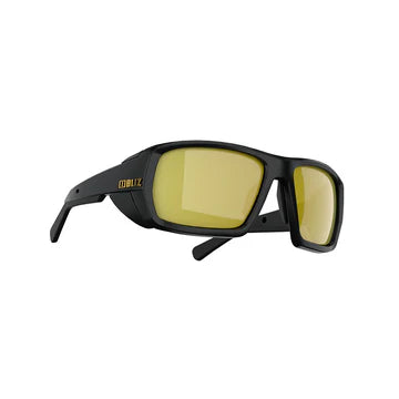 Lentes Bliz Peak Polarizado Negro Dorado