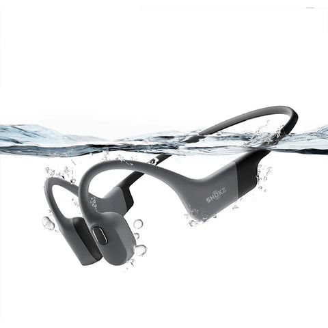 AUDIFONOS DEPORTIVOS SHOKS OPENSWIM PRO GREY