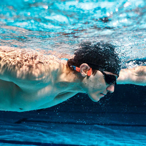 AUDIFONOS DEPORTIVOS SHOKS OPENSWIM PRO SHOKS RED