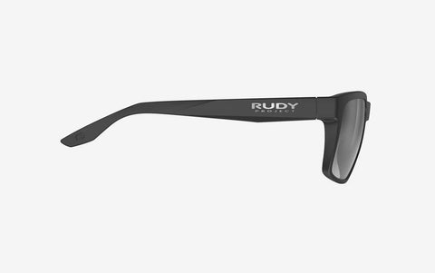 LENTES RUDY SPINHAWK EDGE BLACK MATTE / SMOKE BLACK DEG