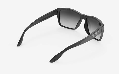 LENTES RUDY SPINHAWK EDGE BLACK MATTE / SMOKE BLACK DEG