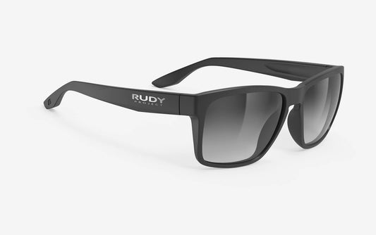 LENTES RUDY SPINHAWK EDGE BLACK MATTE / SMOKE BLACK DEG