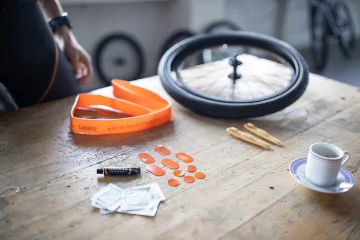 TUBOLITO Tubo Patch Kit (parches) BICICLETA CAMARAS 