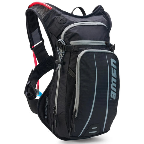 MOCHILA DE HIDRATACIÓN USWE AIRBORNE 9 Black/Grey 9LT cargo / 3LT hidratación