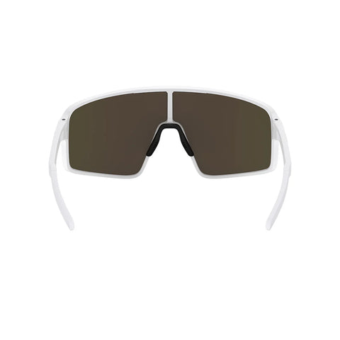 Lentes Bliz NANO OPTIC P001  Blanco mate  Marron rojo