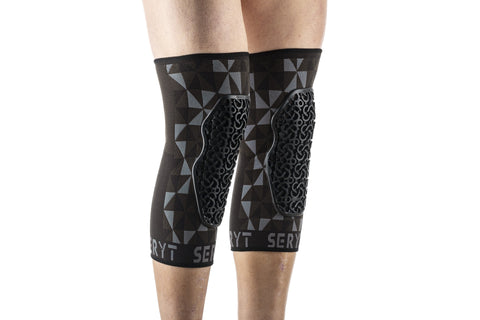 RODILLERA SERYT ARLECCHINO GREY BLACK