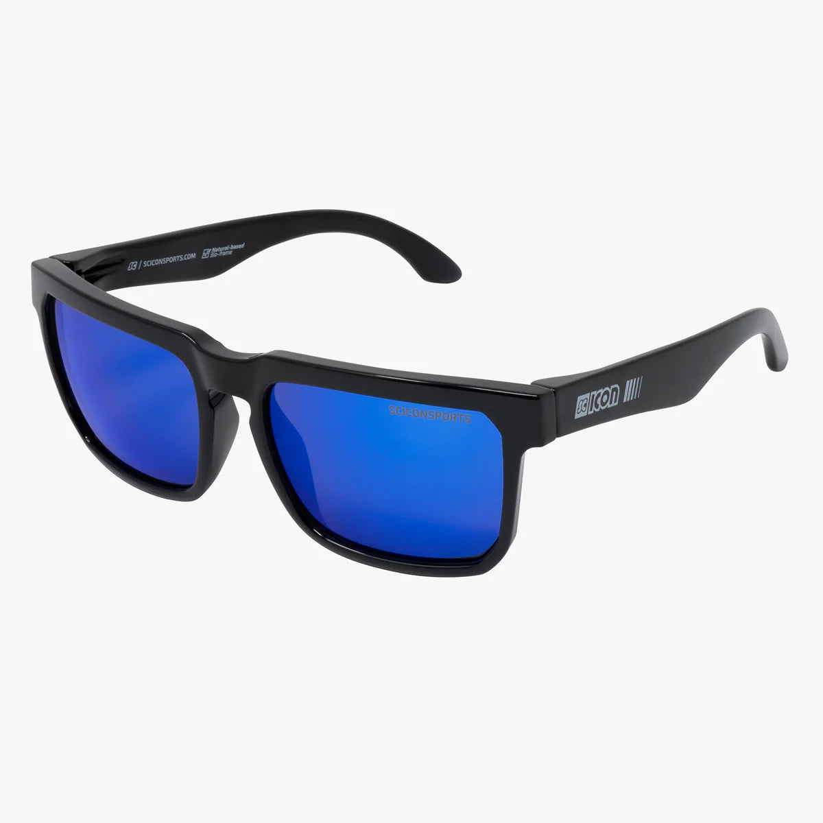 LENTES SCICON GALIO BLACK MULTIMIRROR BLUE LENSES