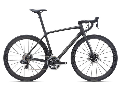 BICICLETA RUTA GIANT TCR ADVANCED SL 0 DISC M RAW CARBON MY21