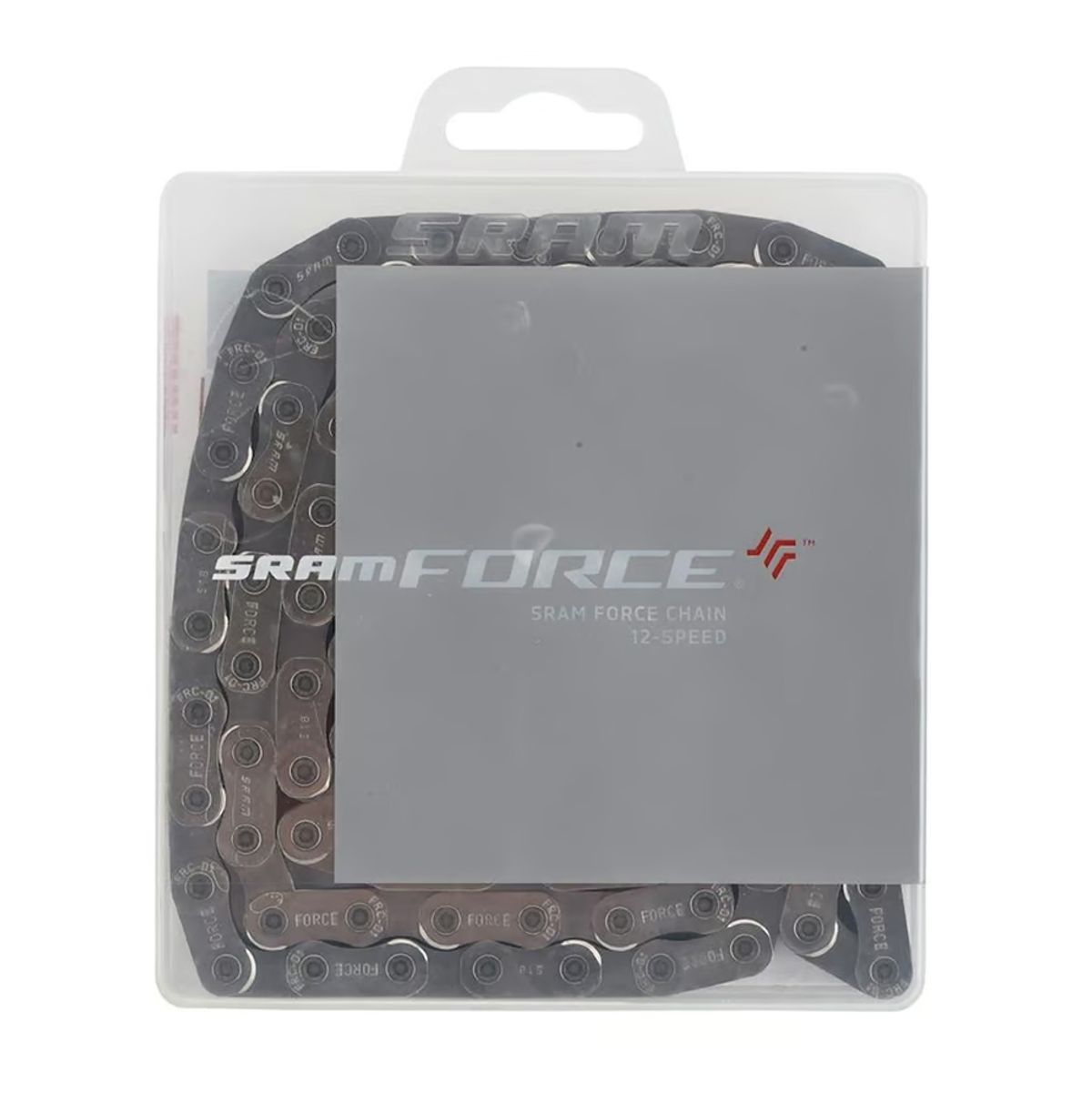 CADENA SRAM FORCE AXS FLATTOP D1 12V 114 LINKS PLATEADO